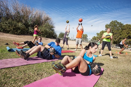 Boot camps workouts with Lyerly Fitness